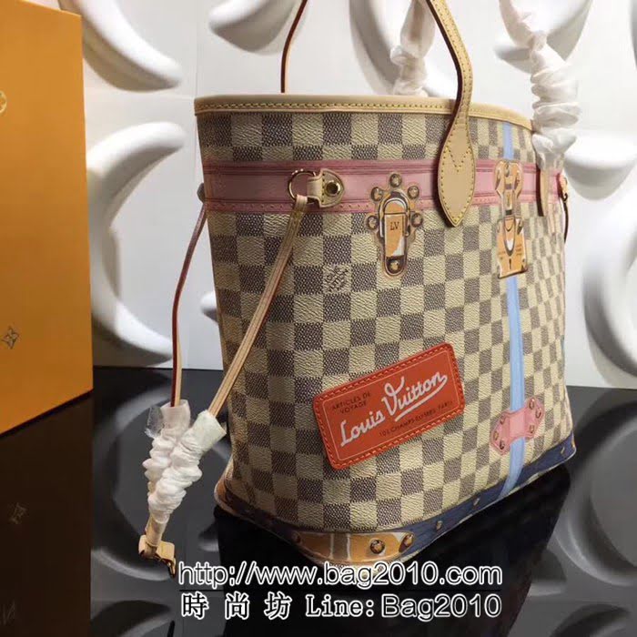 路易威登LV頂級原單 M41390 NEVERFULL 中號手袋LV掛鎖絲印圖案 YDH1610